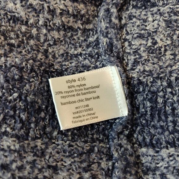 BAREFOOT DREAMS  BAMBOO CHIC KNIT CARDIGAN SWEATER WOMEN'S SMALL / MEDIUM DRAPED - Picture 11 of 16